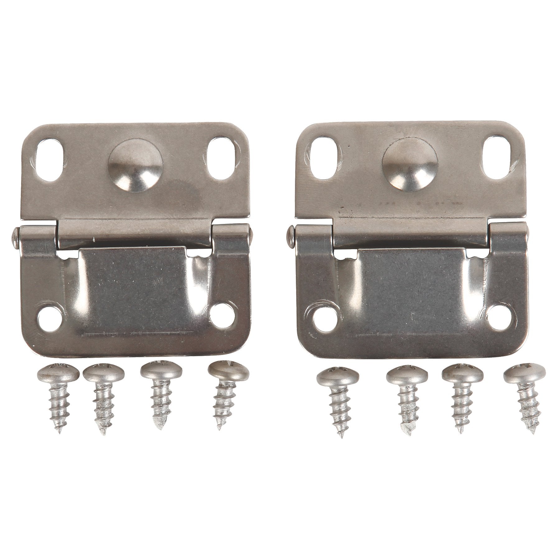 Coleman Replacement Cooler Hinges (2-Pack), Stainless Steel Hinges For Damaged Coleman Coolers, 2 Steel Hinges & 8 Mounting Scre