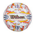 Wilson Graffiti Peace Volleyball - Official Size, White/Orange