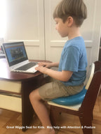 Therapists Choice Inflated Air-Filled Stability Balance Disc-Blue