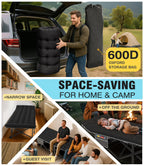 Slendor Xxl Camping Cot, Extra Wide Sleeping Cot For Adults, 79 L X 32 W X 19 H Camping Bed With Mattress, Pillow, Carry Bag, Ou