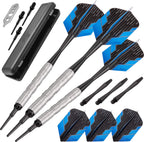 Fat Cat Bulletz 90% Tungsten Soft Tip Darts With Storage/Travel Case, 18 Grams