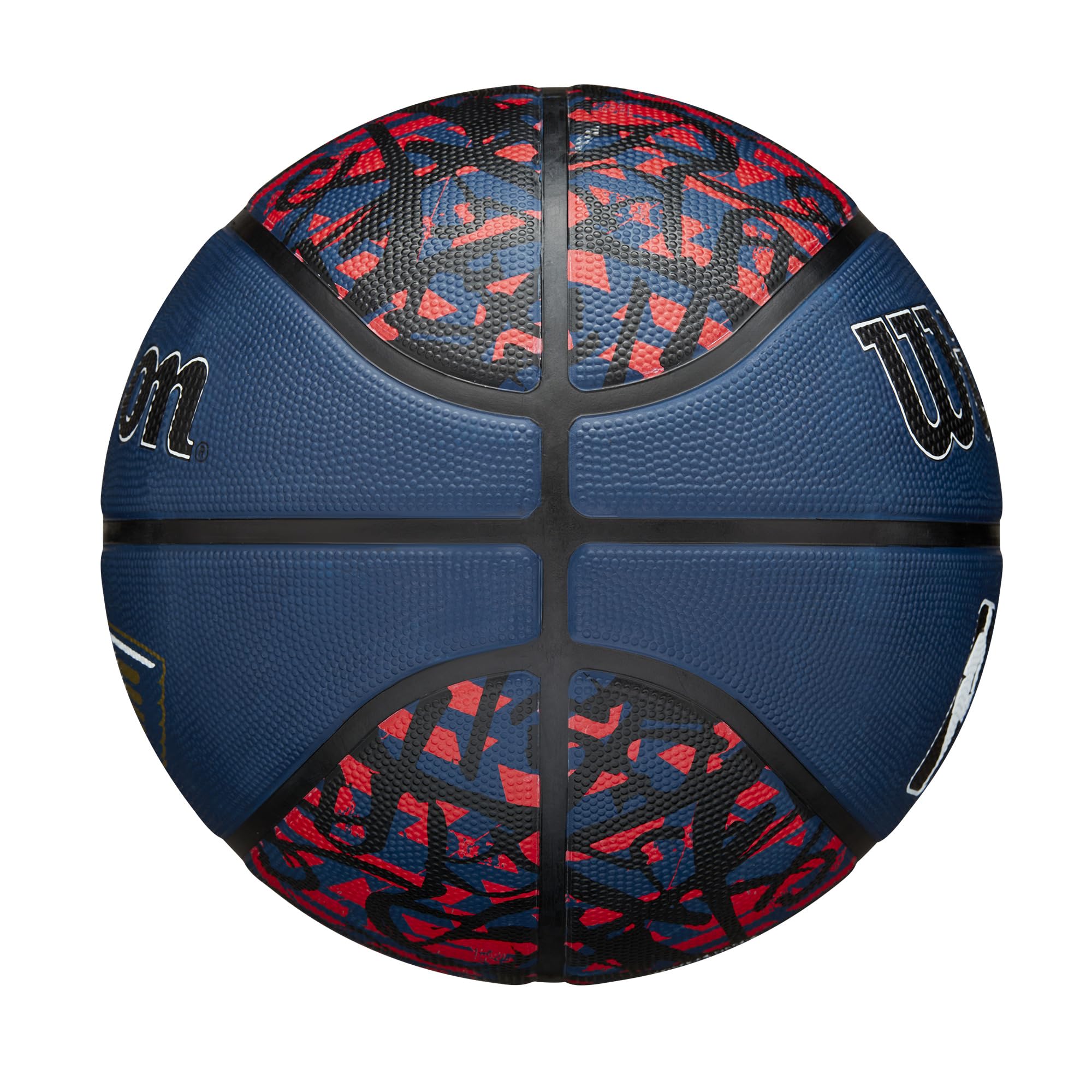 Wilson Nba Team Graffiti Basketball - New Orleans Pelicans, Size 7-29.5''
