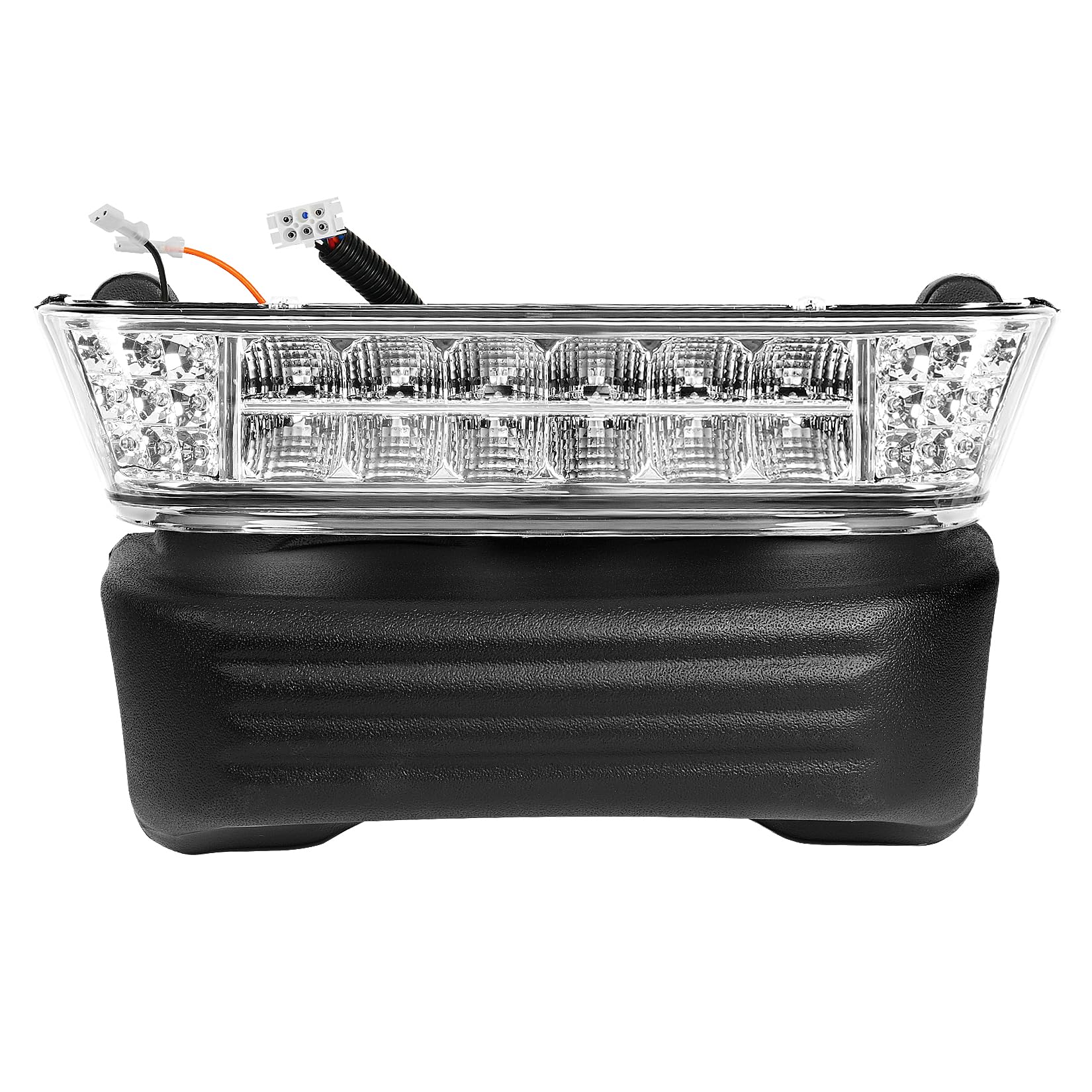 Drive-up Club Car Precedent Led Head Light with Bumper Replacement for 2004-UP Electric Golf Carts