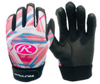 Rawlings Remix T-Ball/Coach Pitch Batting Gloves | Boys & Girls Size Youth Xs | Pink