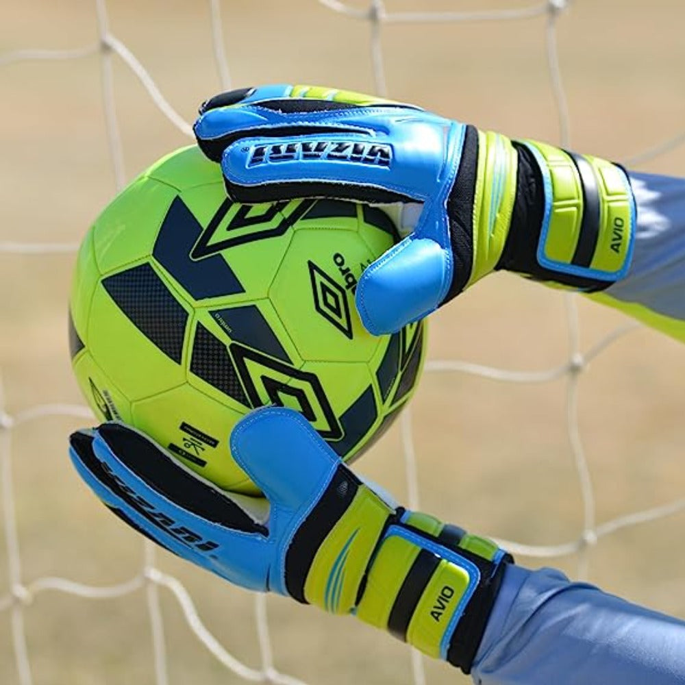 Vizari Avio F.P. Goalkeeping Glove – Blue/Green