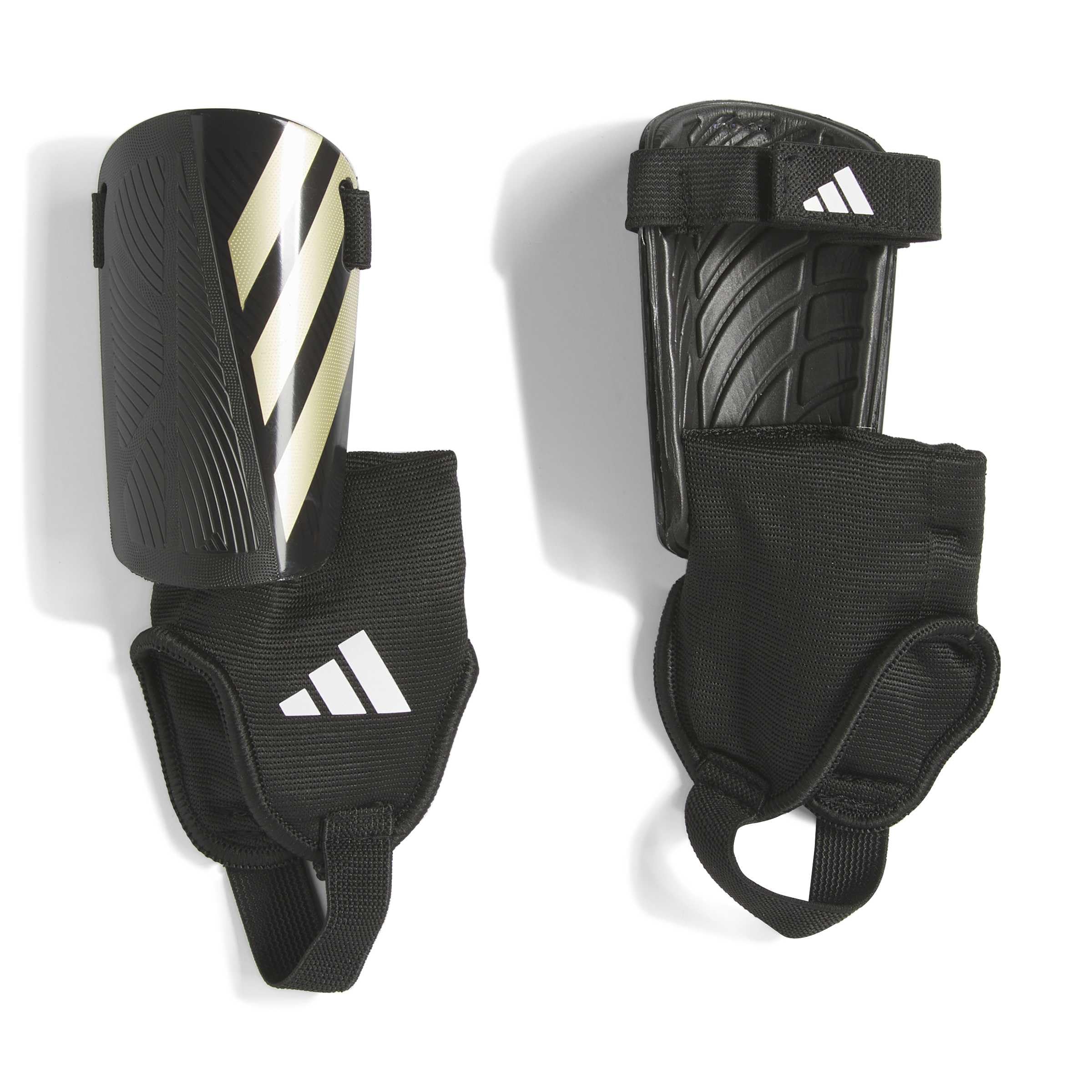 Adidas Unisex-Kids Tiro Match Shinguard, Black/Gold Metallic/White, Medium