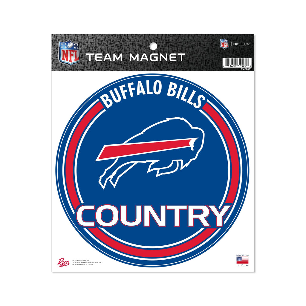 Rico Industries Nfl Buffalo Bills 8'' Round Magnet