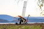 Do All Outdoors Fw80 Flyway 80 Auto Clay Pigeon Trap With Wheels, Holds 80 Clays, Black/Orange, One Size