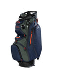 Sun Mountain Mens C130 Lightweight Cart Golf Bag, 14-Way Top, 2026 Model - Black Olive Inferno