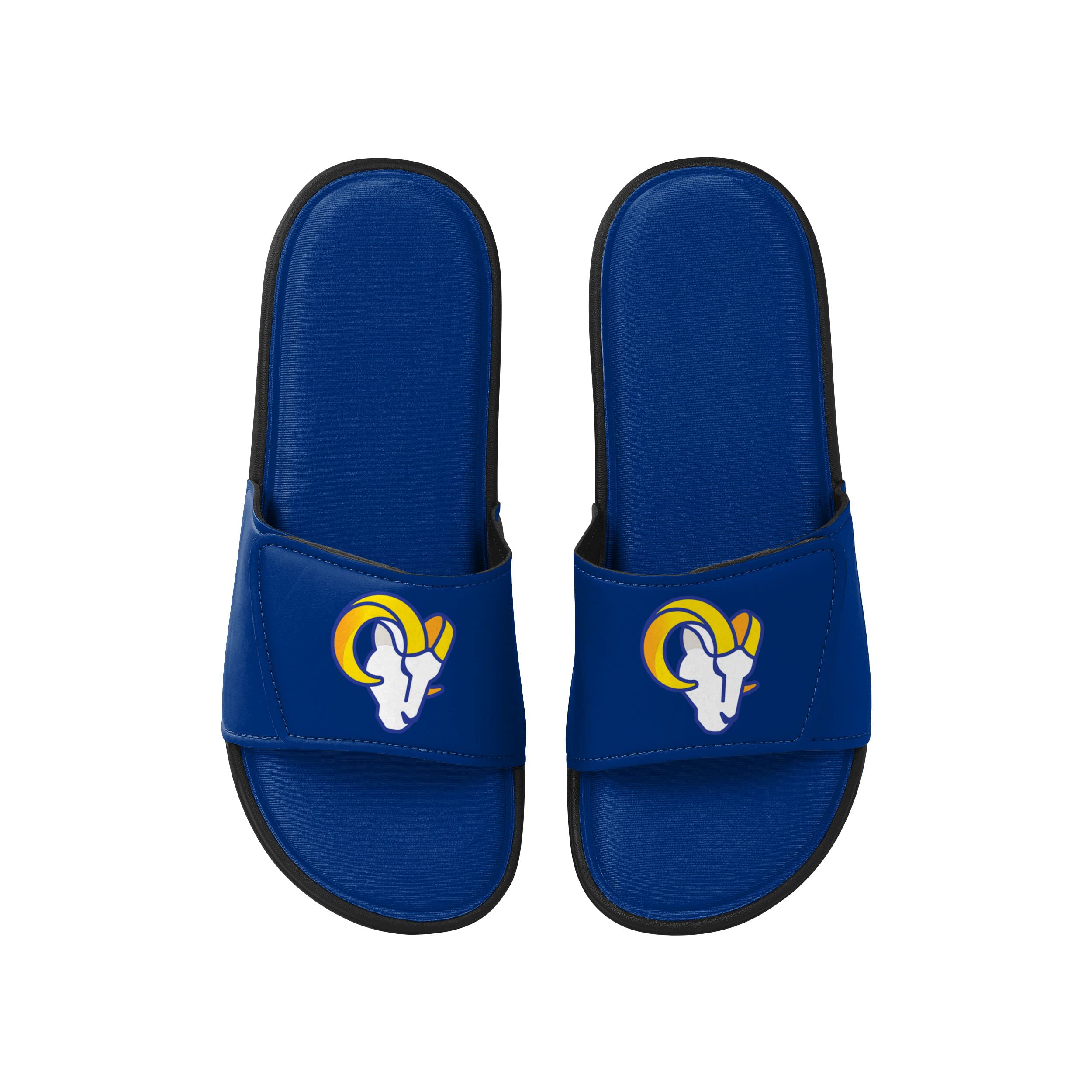 FOCO Los Angeles Rams NFL Mens Foam Sport Slide - XL