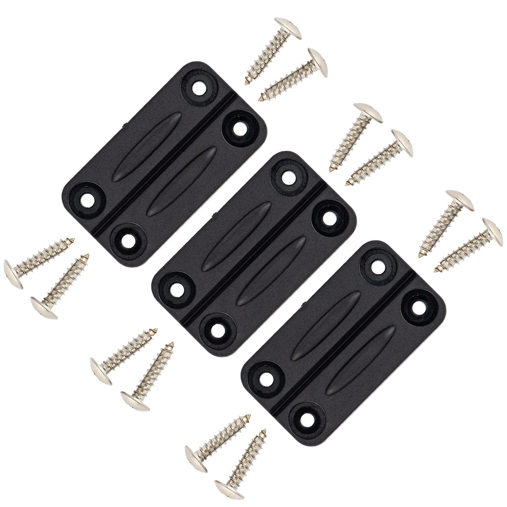 Neverbreak Parts - 3 Pack Black Igloo Cooler Hinges Replacement With Screws  High Strength Igloo Cooler Replacement Parts  Igloo