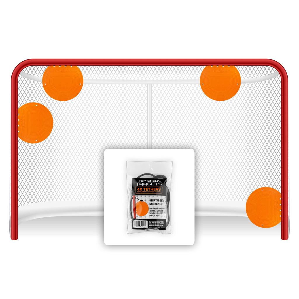 Top Shelf Targets Sniper 8-Inch Magnetic Shooting Targets (4 Pack Set) For Hockey And Lacrosse Excellent Practice Tool  Training