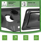 Ecotric Golf Cart Dash Board Cover Assembly Carbon Fiber Style Compatible With 1982 And Up Club Car Ds Golf Cart