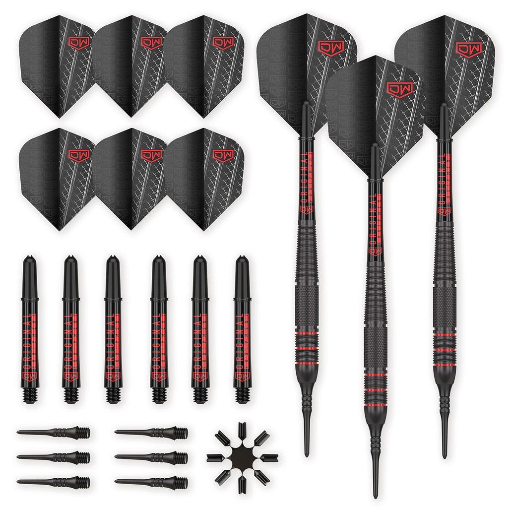 Dw Charger 20G 80% Soft 11 Tip Darts, Precision Balanced, Accurate, And Durable - Perfect For Professional And Recreational Play