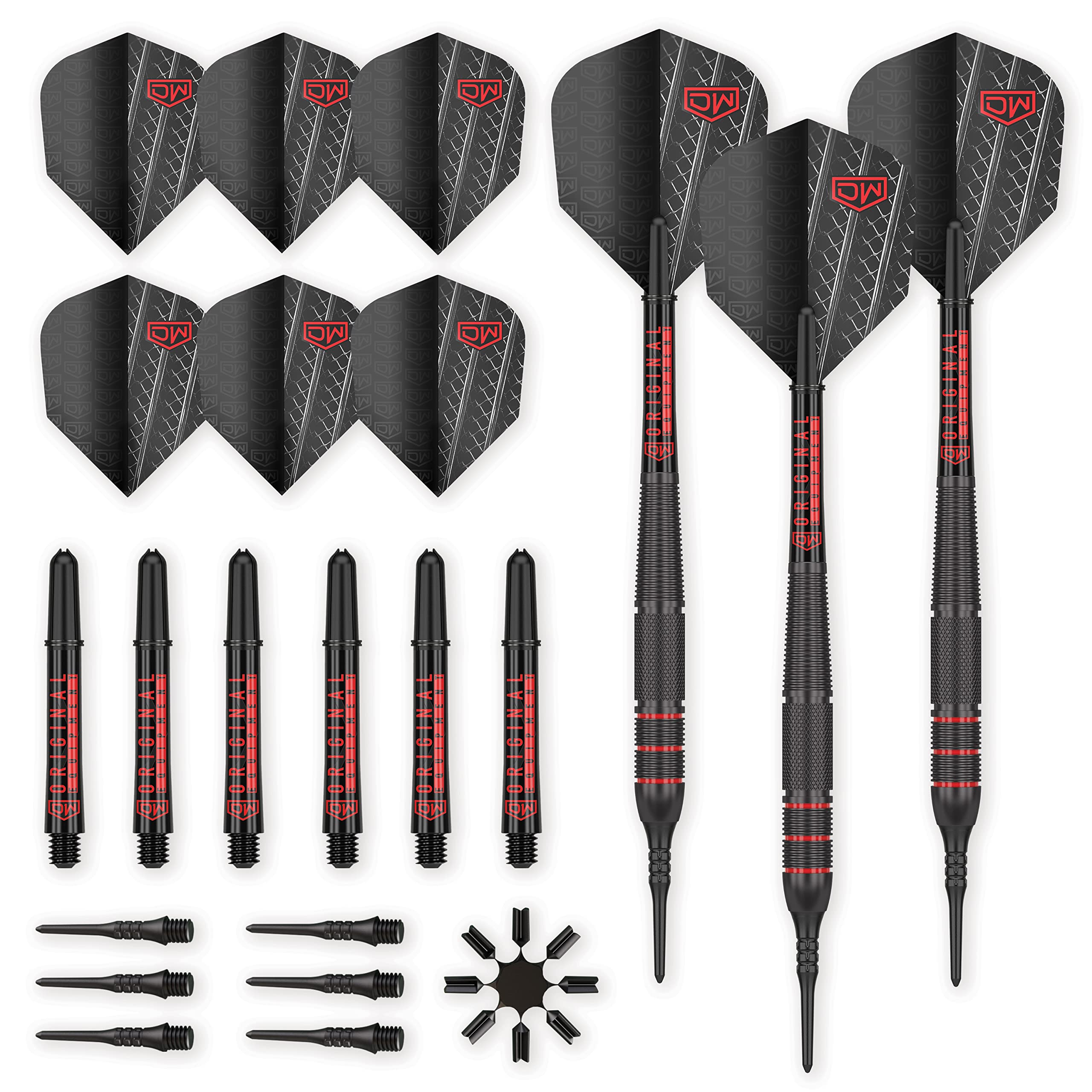 Dw Charger 20G 80% Soft 11 Tip Darts, Precision Balanced, Accurate, And Durable - Perfect For Professional And Recreational Play