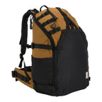Carhartt 45L Nylon Internal Frame Hiking, Durable Camping & Backpacking Pack W/Hydration Port, Daypack For Men & Women, Brown, O