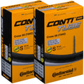 Continental Cross 28 700x32-47c Inner Tubes - 60mm Presta Valve (Pack of 2 Tubes)