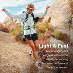 Osprey Tempest 22L Womens Lightweight Hiking Backpack - Small Daypack for Travel & Camping, Frosty Mint Green/Botanica
