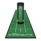 Puttout Pro Golf Putting Mat - Perfect Your Putting (7.87-Feet X 1.64-Feet) (Green)