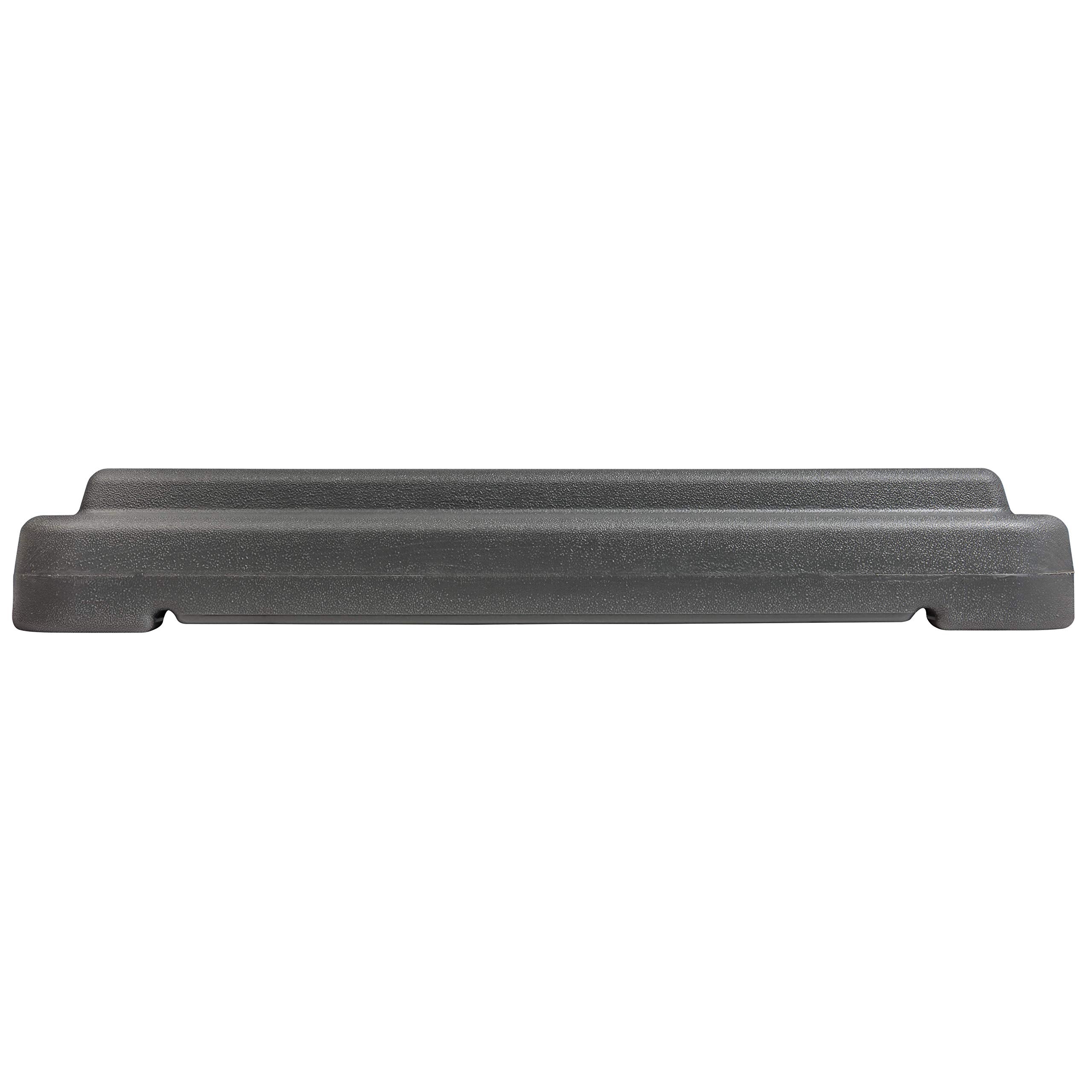 The Step (Made In Usa) 4 Inch Stackable Aerobic Exercise Platform (Grey) With Non-Slip Surface And Nonskid Feet To Prevent Slidi