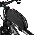 VENFOREST Bike Top Tube Bag Waterproof Bicycle Front Frame Bag Top Tube Bike Pouch for Road Mountain Bicycle Outdoor Cycling Tra
