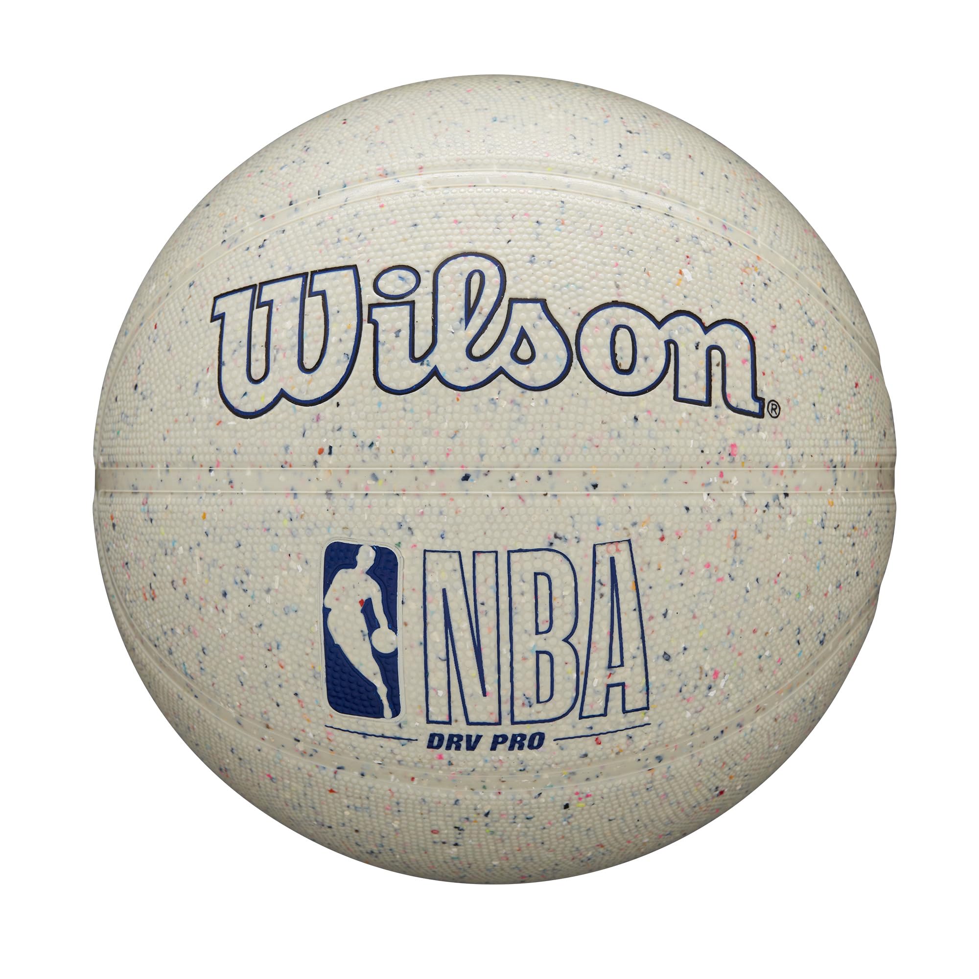 Wilson Nba Drv Pro Outdoor Basketball - Beige/Speckled, Size 6-28.5''