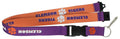 Ncaa Clemson Tigers Reversible Lanyard