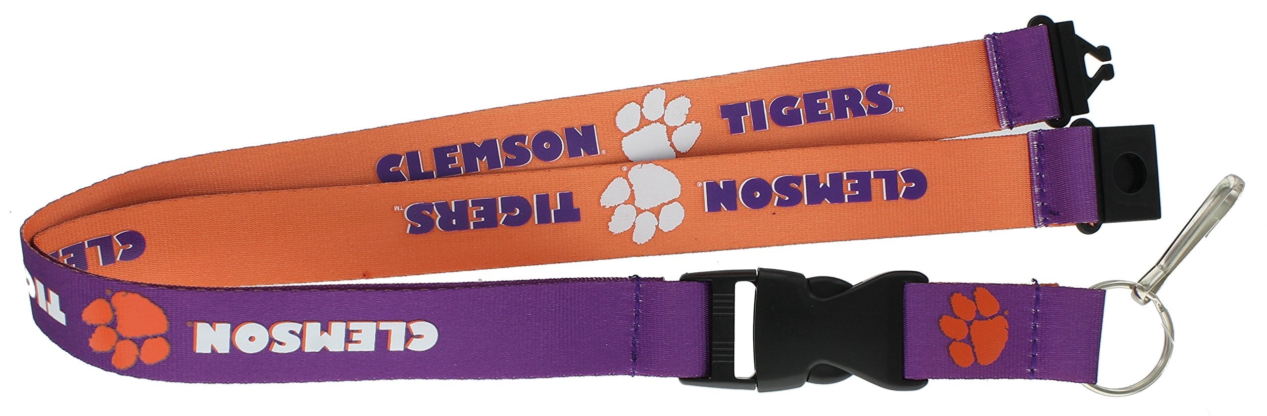 Ncaa Clemson Tigers Reversible Lanyard
