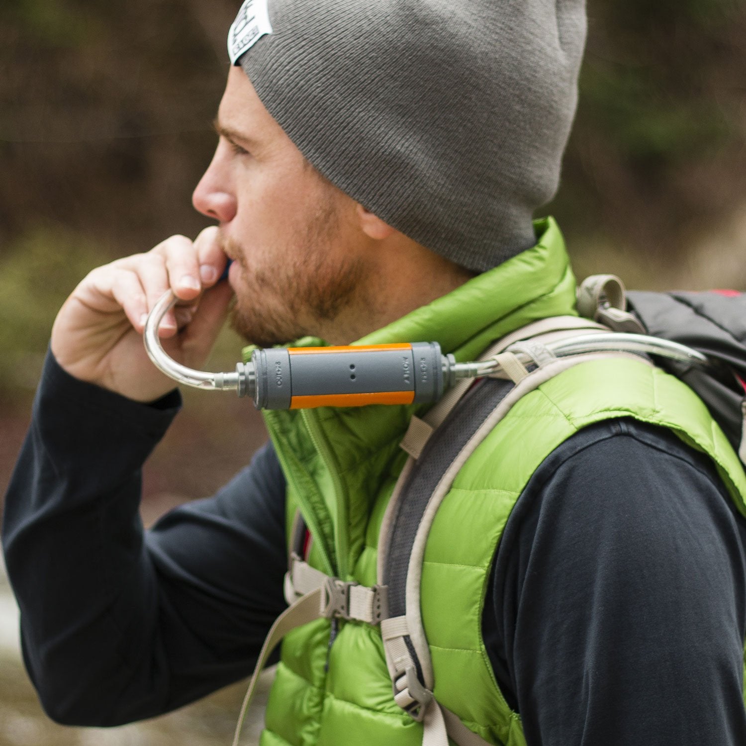 Renovo Water Muv Eclipse Survival Water Filter System - Blocks Chemicals, Bacteria, Viruses, And More - The Ultimate Survival Wa
