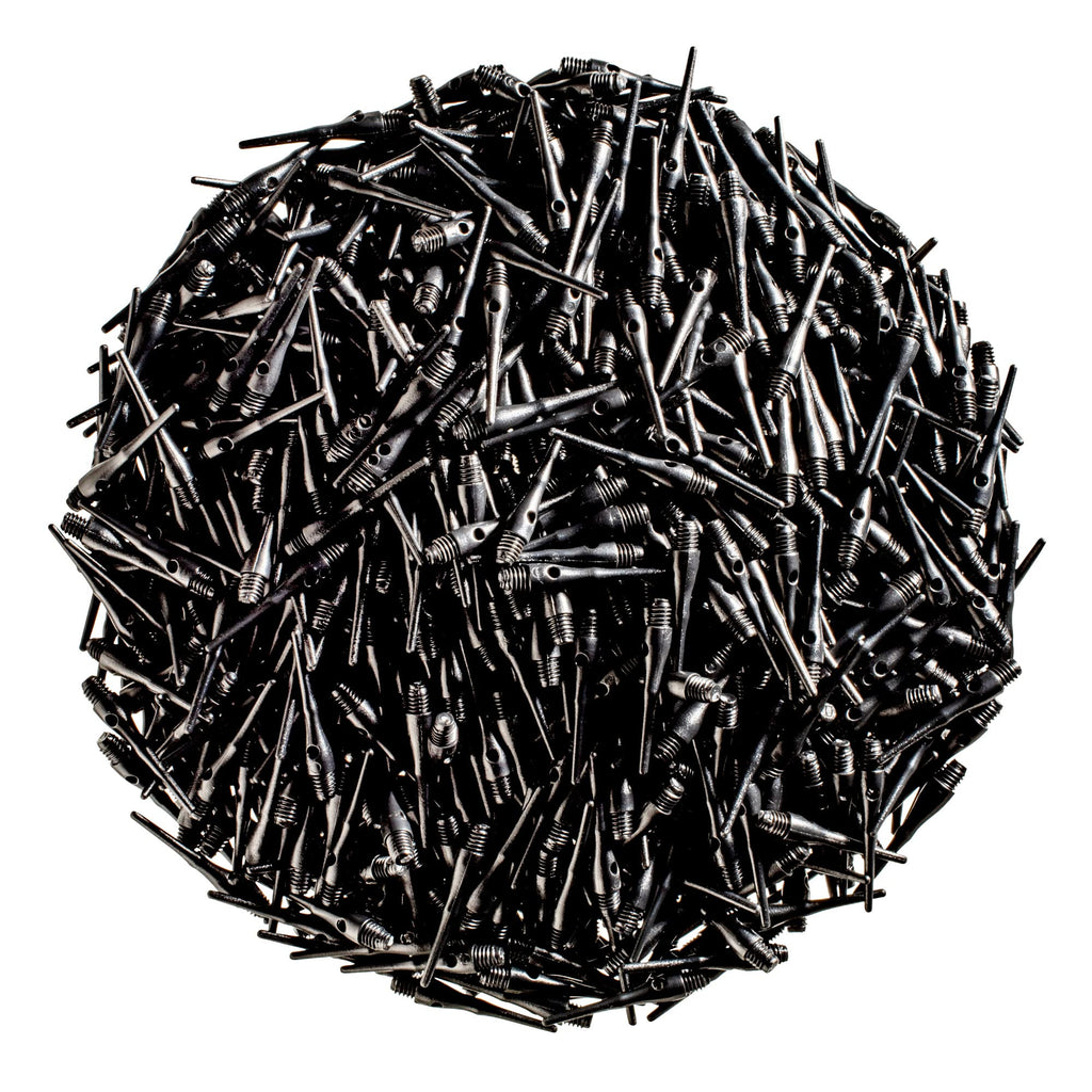 Viper Tufflex III 2BA Black 1000Ct Soft Dart Tips