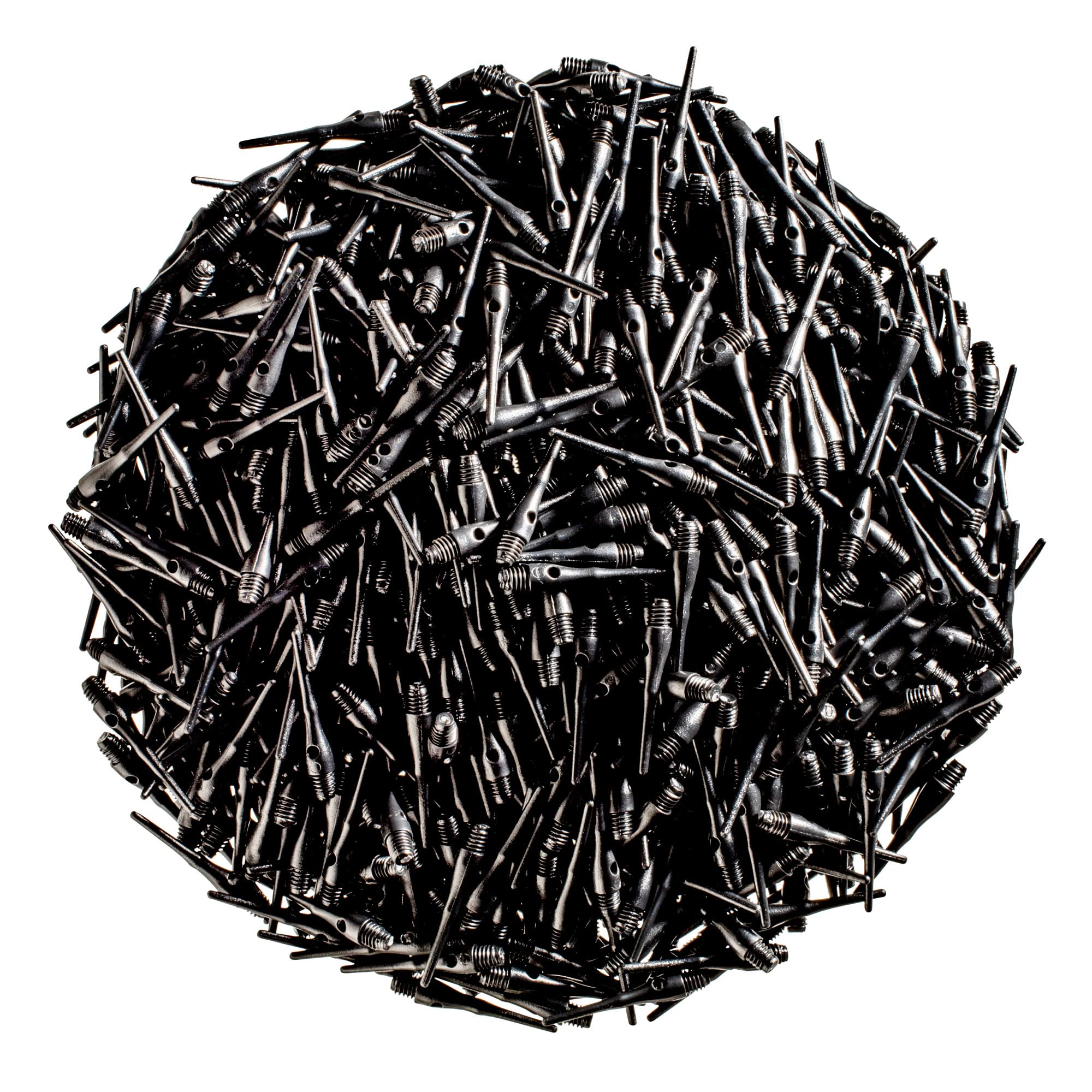 Viper Tufflex III 2BA Black 1000Ct Soft Dart Tips