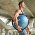 Bosu 72-15850 Home Gym Equipment The Original Balance Trainer 22In Diameter, Blue And Green