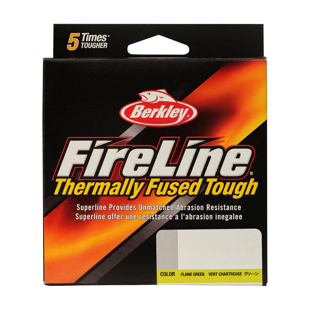Berkley Fireline Superline, Flame Green, 14Lb | 6.3Kg, 125Yd | 114M Fishing Line, Suitable For Freshwater Environments