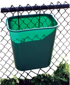 Tourna Tennis Court Trash Basket - Green