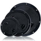 Smartmarine 6 Inch Boat Hatch Cover Black Round Non Slip Inspection Hatch W/Detachable Cover 4'' 6'' 8'' (6'')