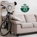 Rico Industries Nfl New York Jets Classic Shape Cut Pennant - Home And Living Room D  Cor - Soft Felt Ez To Hang , 18X0.10X18