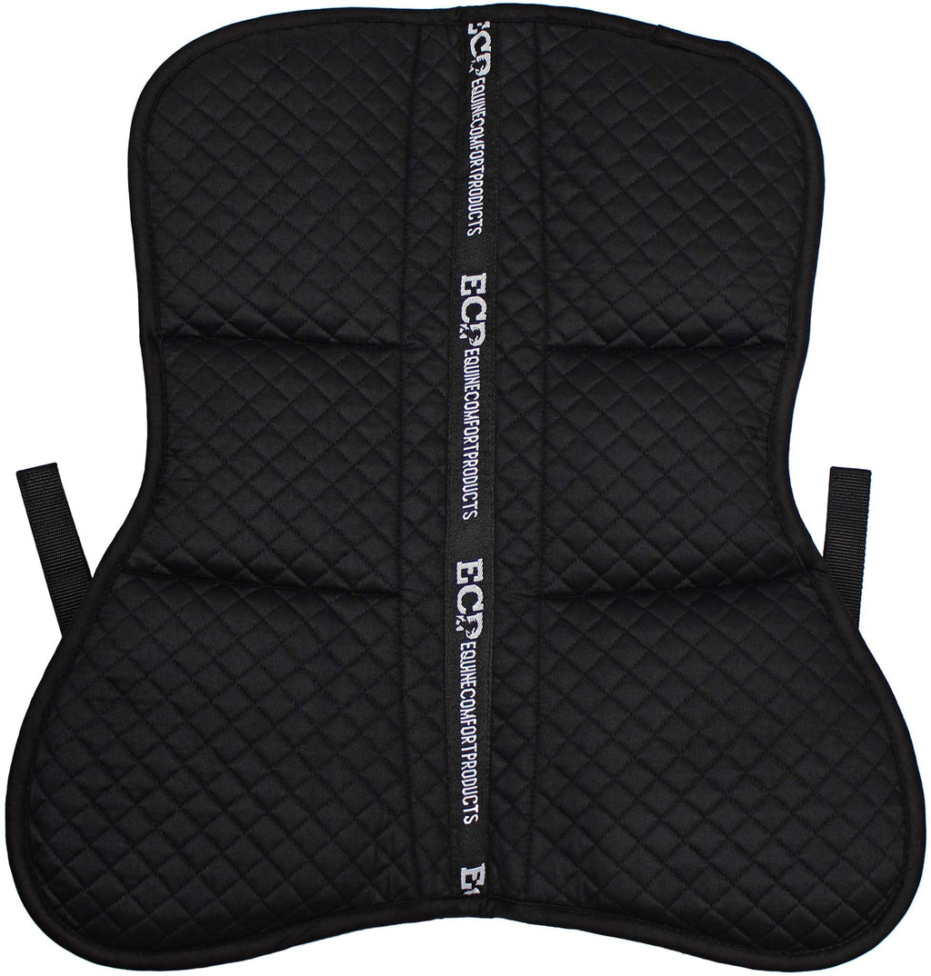 Ecp Equine Comfort Products All Purpose Diamond Quilted Poly Cotton English Half Saddle Pad With Therapeutic Contoured Correctio