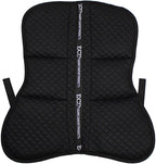 Ecp Equine Comfort Products All Purpose Diamond Quilted Poly Cotton English Half Saddle Pad With Therapeutic Contoured Correctio