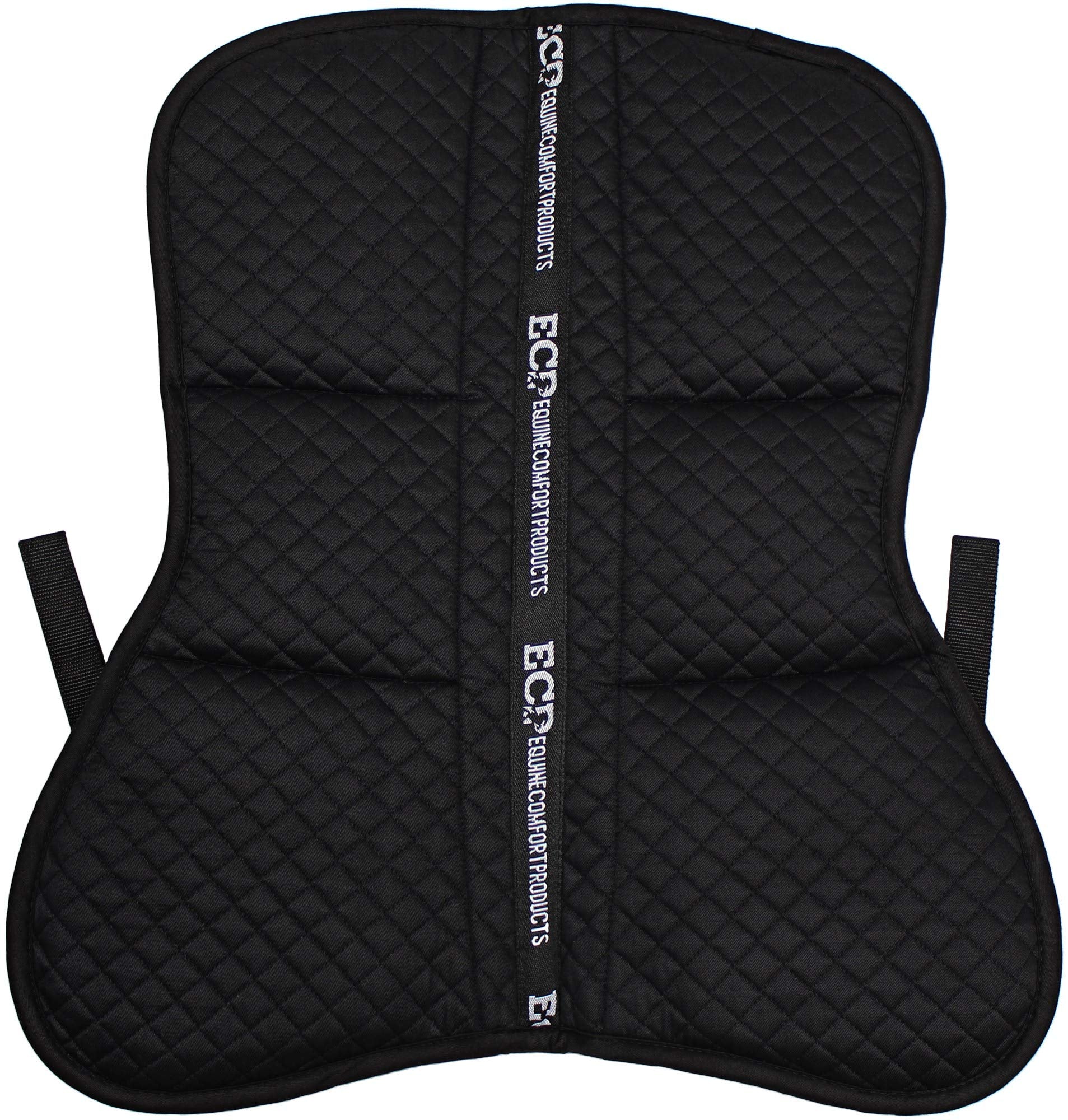 Ecp Equine Comfort Products All Purpose Diamond Quilted Poly Cotton English Half Saddle Pad With Therapeutic Contoured Correctio