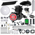 IMAYCC 80cc Bicycle Engine Kit, Bike Motor Kit with Wired Digital Computer, 2-Stroke Motorized Bicycle Kit Fit for 26-28 Bikes (