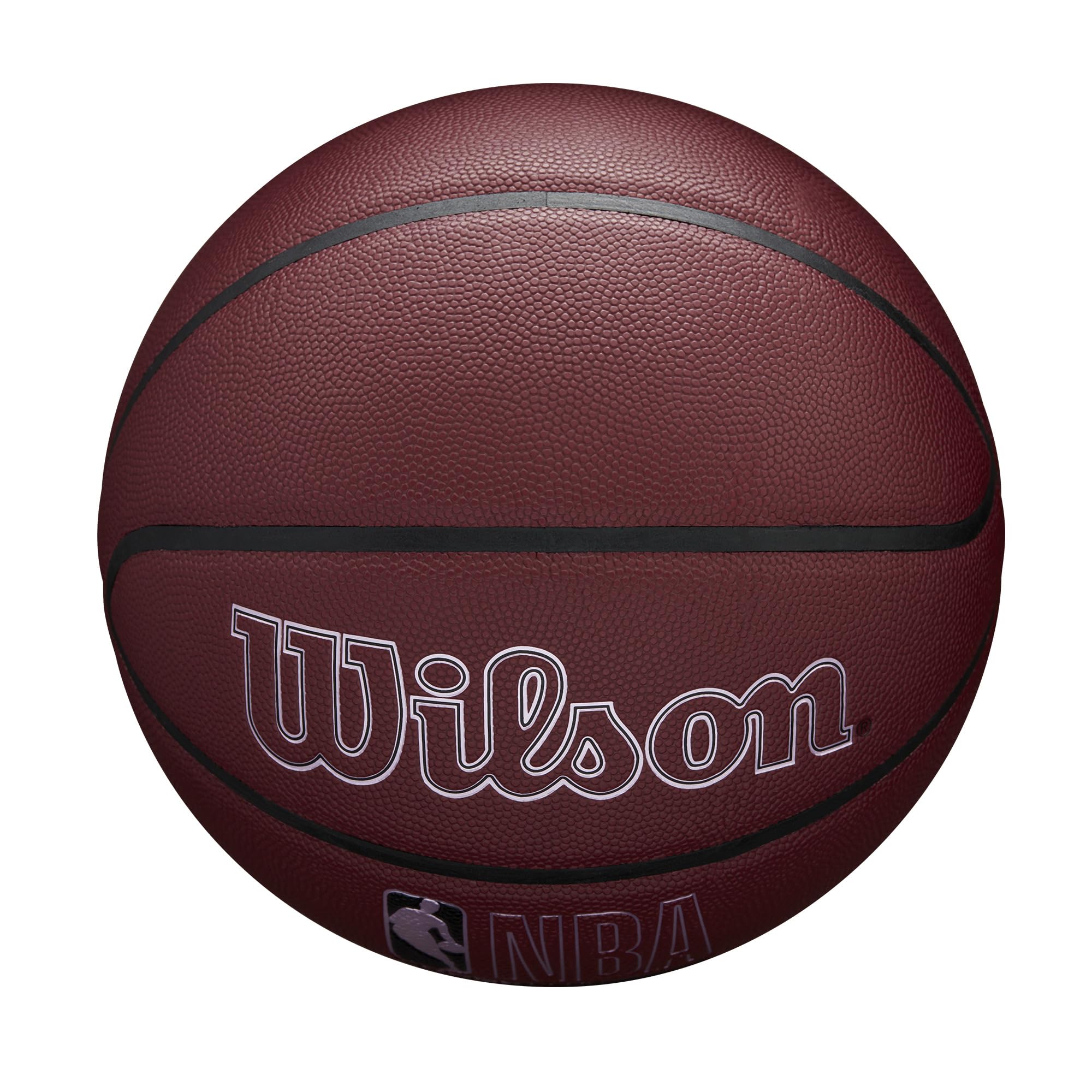 Wilson Nba Forge Plus Indoor/Outdoor Basketball - Maroon, Size 6-28.5''