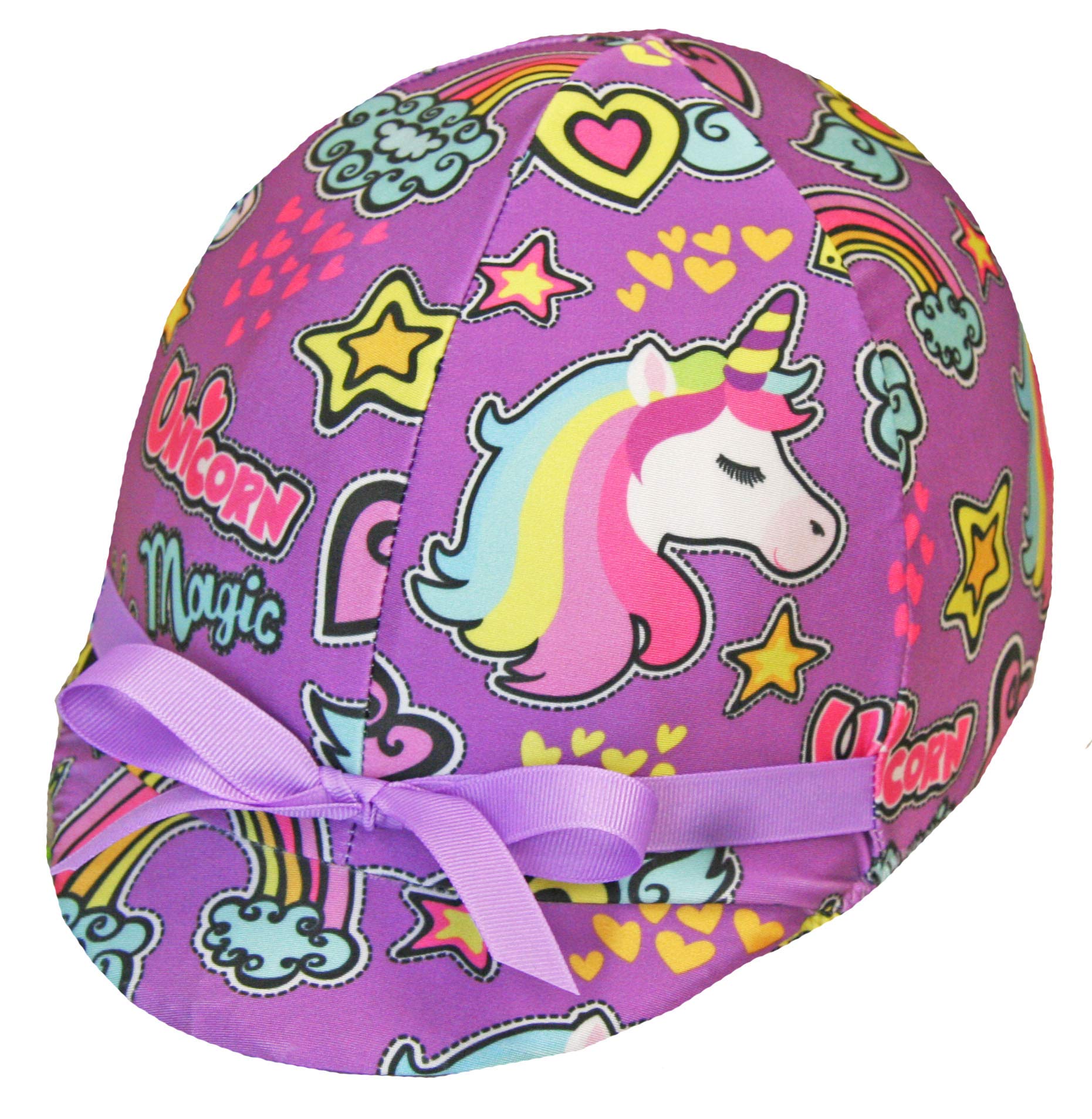 Magical Unicorn Helmet Cover
