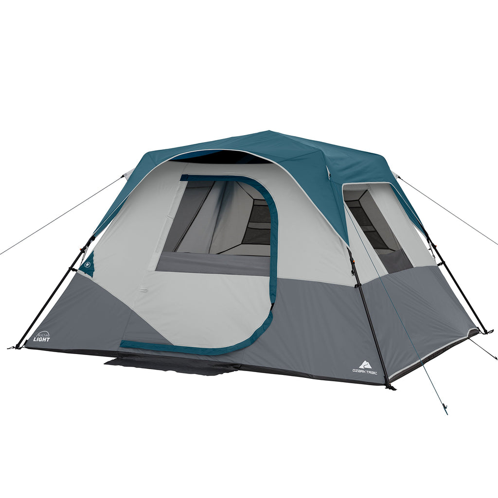 Ozark Trail 6 Person Instant Cabin Tent With Light