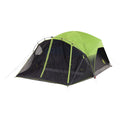 Coleman Carlsbad Dark Room Camping Tent With Screened Porch, 4/6 Person Tent Blocks 90% Of Sunlight And Keeps Inside Cool, Weath