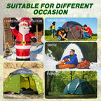 Yaocom Ground Anchors Screw In 8 Inch Tent Stakes Heavy Duty Metal Stakes Threaded Hex Head Driver Tent For Camping Garden Infla