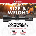 BURRIS Fullfield 3-12x56mm SC (30mm Tube) (201540)