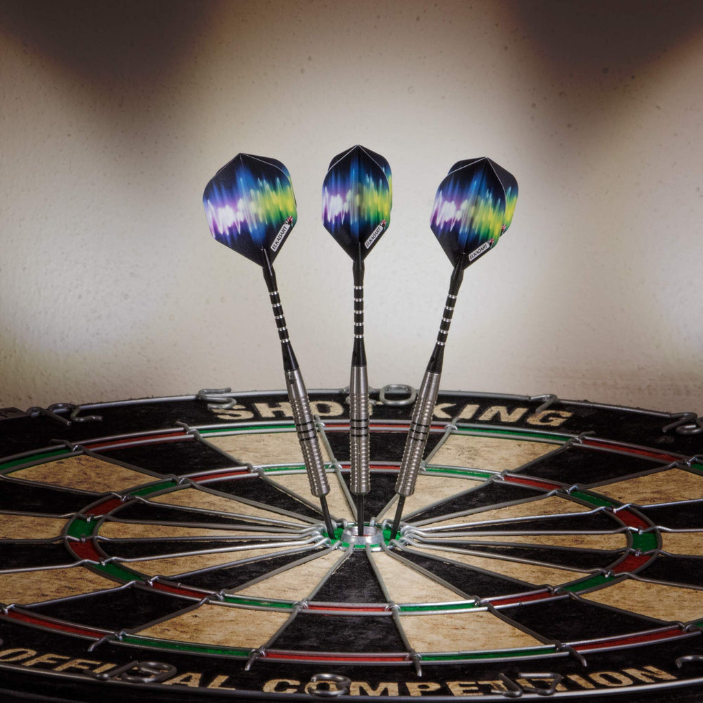 Elkadart Ultra Sonic 80% Tungsten Steel Tip Darts With Storage/Travel Case, 23 Grams,Black