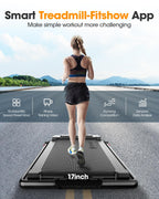 Large Walking Pad With Handle Bar, 17 Widened Running Belt, 15% Incline Treadmill, 4Mph/7.6Mph, 3.0 Hp Treadmill With 380Lbs Cap