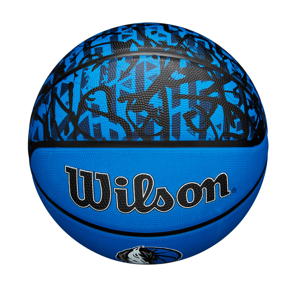 Wilson Nba Team Graffiti Basketball - Dallas Mavericks, Size 7-29.5''