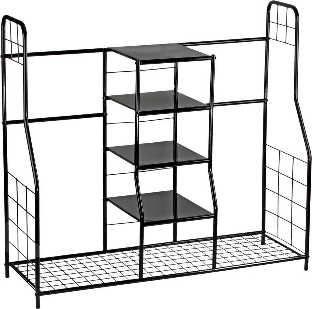 Home-It Golf Bag Sports Dual Golf Storage Organizer Golf Organizer Rack